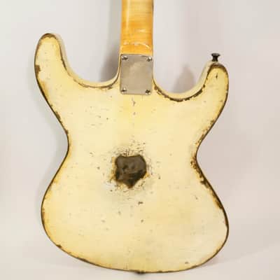 Loïc Le Pape Mosteel J.Ramone Tribute Guitar (Signed By Joe Perry, Alice Cooper And Others) image 15