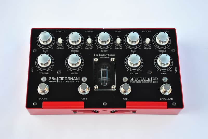 Cicognani SPECIALE Double Decker DD1959 Analog Tube Overdrive image 1