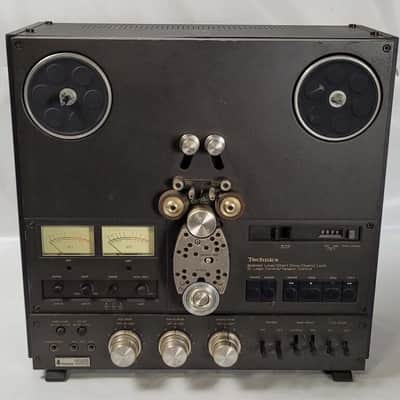 Technics RS-1506 1/4" 2-Track Reel to Reel Tape Recorder 1978 - 1987 - Black image 1