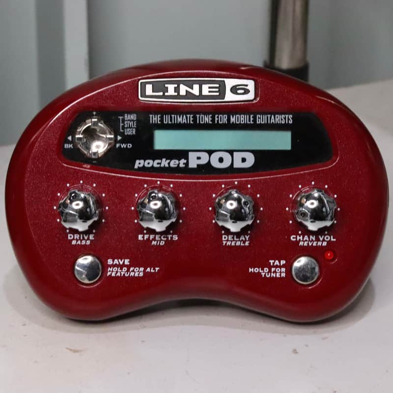 Line 6 Pocket POD Multi-Effect and Amp Modeler 2007 - Present - Red image 1