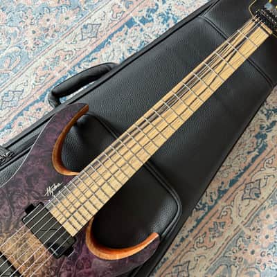 Used Mayones Hydra Elite 7 40th Anniversary Special Edition - Custom Purpleburst image 2