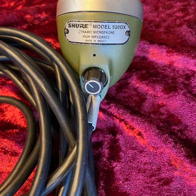 Shure 520DX Classic Harmonica Mic Made in Mexico image 3