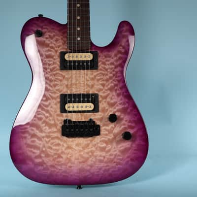 Warmoth Custom Tele Electric Guitar with PRS USA Pickups Burst image 1
