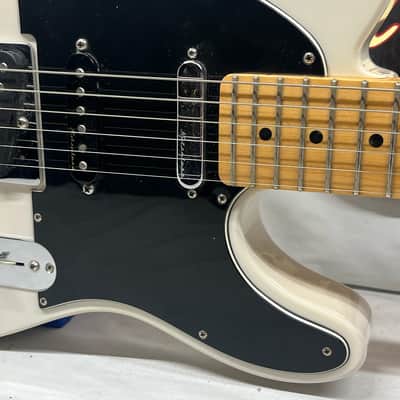 Fender Deluxe Nashville Telecaster Tele Electric Guitar - White Blonde image 6