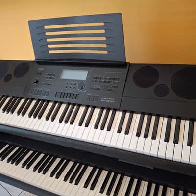 Casio WK-6600 76-Key Portable Workstation Keyboard 2010s - Black image 2