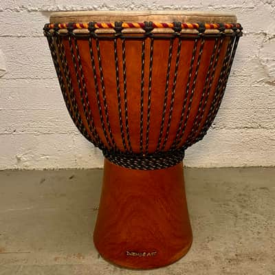 Djembe Art XXXL Solo Djembe Mali Lenké Holz 2023 - Natural oiled image 1
