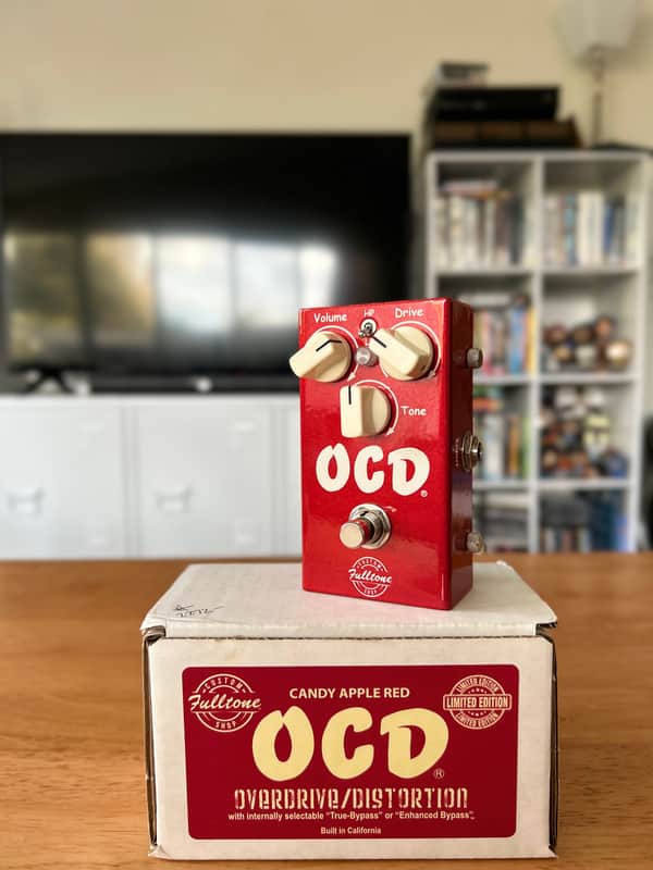 Fulltone OCD V2 2018 - Candy Apple Red | Reverb