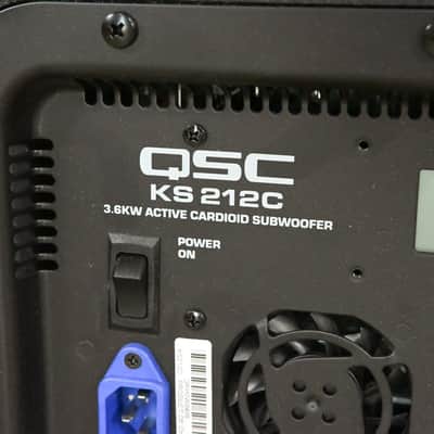QSC KS212C Powered 3600W Dual 12-inch Cardioid Subwoofer CG015DL *ASK FOR SHIPPING* image 11