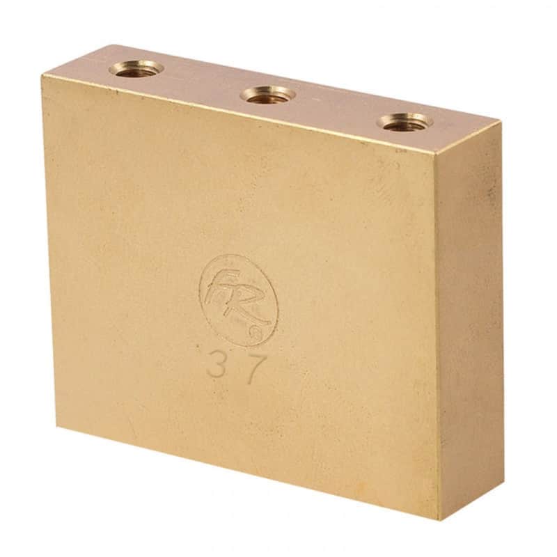 Floyd Rose FROFTB37 Fat Brass Tremolo Block - 37mm image 1