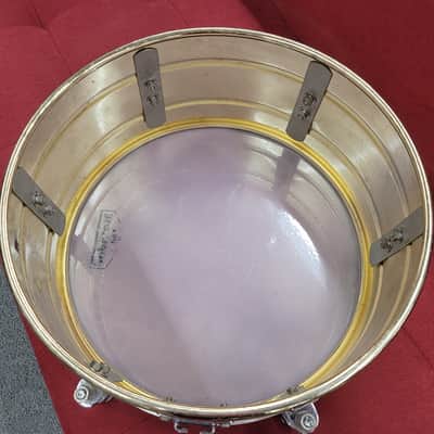 Latin Percussion Matador Series 14/15" Brass Timbales - Brass/Chrome image 11