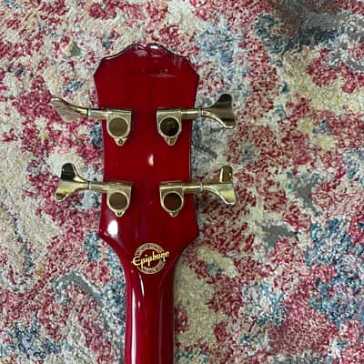 Epiphone Allen Woody Wildkat 2013 - Wine Red image 9