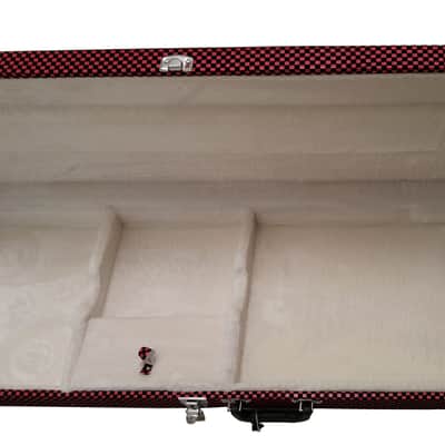 MEC fishbone Razzel Tweed Guitar CASE fits Strat / Telecaster style guitars + Many other Guitars image 4