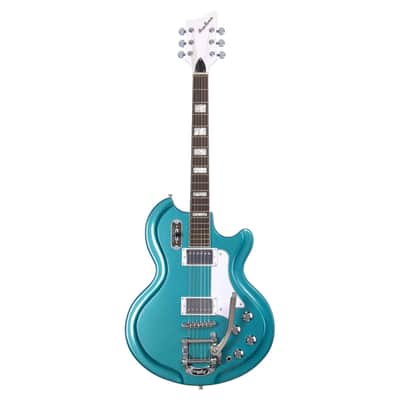 Airline Guitars '59 Coronado DLX Metallic Blue image 7