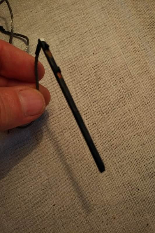 Generic Acoustic Guitar under bridge pick-up 1990 black image 1