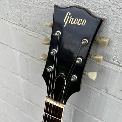 RARE 1973 Greco EG-360S Les Paul "Tobacco Burst" Pancake Body + Nylon Saddles + Alnico 2 Humbuckers (PRE-SERIAL MIJ MADE IN JAPAN Lawsuit Era) + GIG BAG image 2