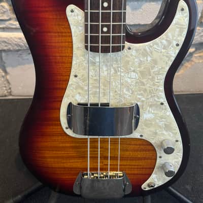 Fender Foto Flame Precision Bass MIJ 1995 - Sunburst image 5