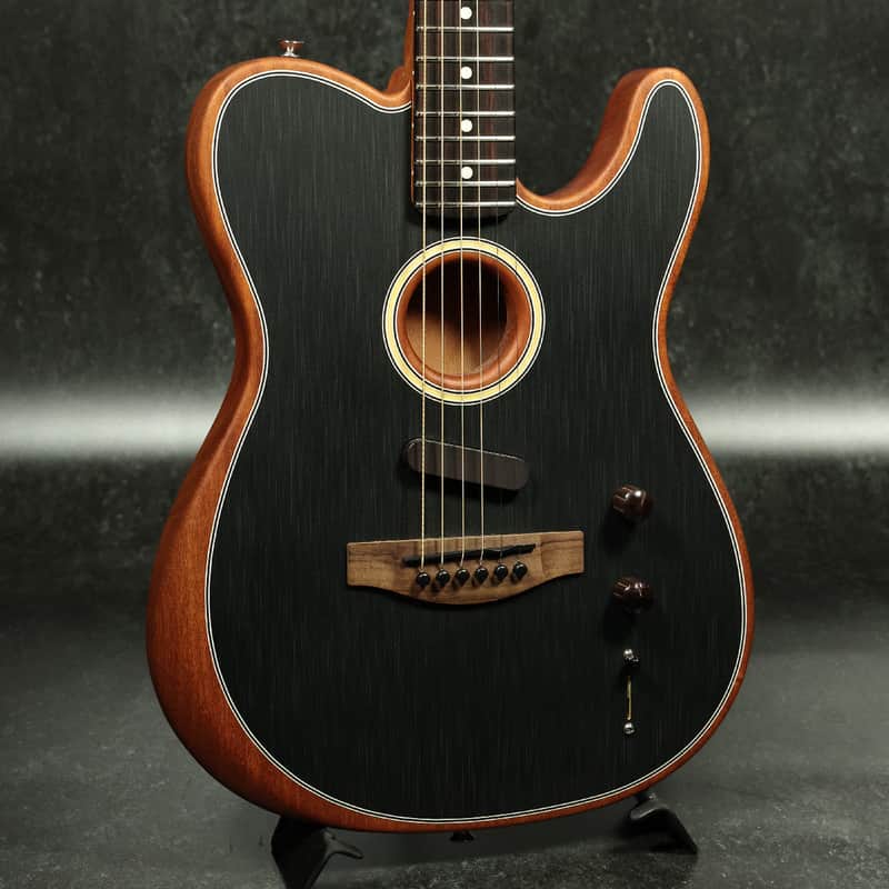 Fender Mexico Acoustasonic Player Telecaster Black [MxA2403907] (08/24)