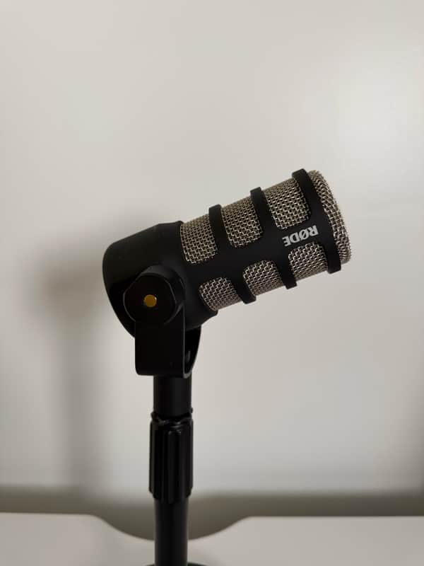 RODE PodMic Cardioid Dynamic Podcasting Microphone 2019 - Present - Black image 1