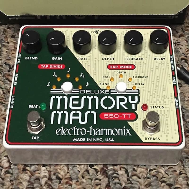 Electro-Harmonix Deluxe Memory Man 550-TT | Reverb Canada