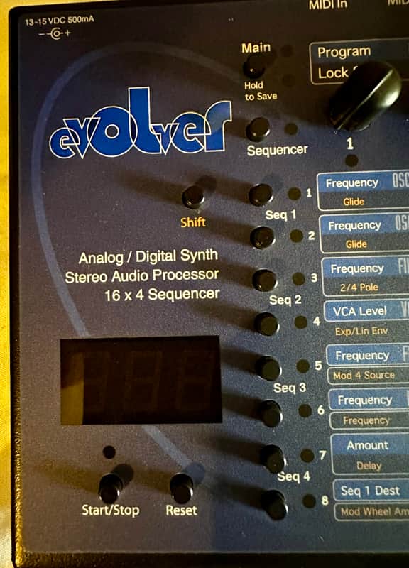 Dave Smith Instruments Evolver Desktop Monophonic Synthesizer 2002 - 2016 - Blue image 1