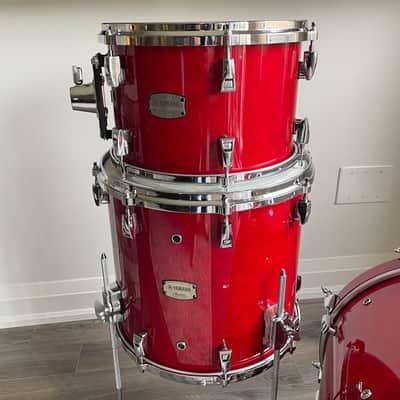 Yamaha Absolute Hybrid Maple Bop Kit - Red Autumn - 18x14, 12x8, 14x13 image 9