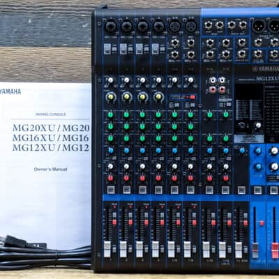 Yamaha MG12XU MG Series (XU Model) 12-Input Stereo Analog Live Mixer w/ Effects image 8