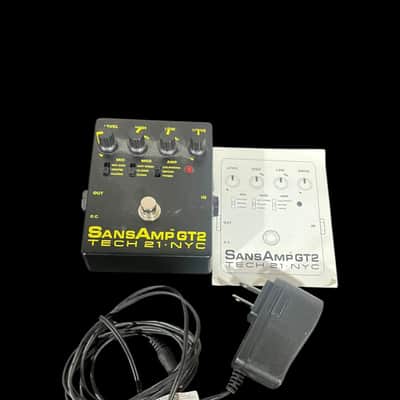 Tech 21 SansAmp GT2 Tube Amp Emulation Pedal | Reverb