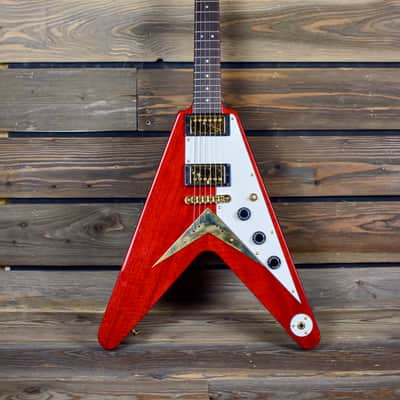 Hamer Korina Vector built for Bill Kaman, 1 of 2 in this color image 2