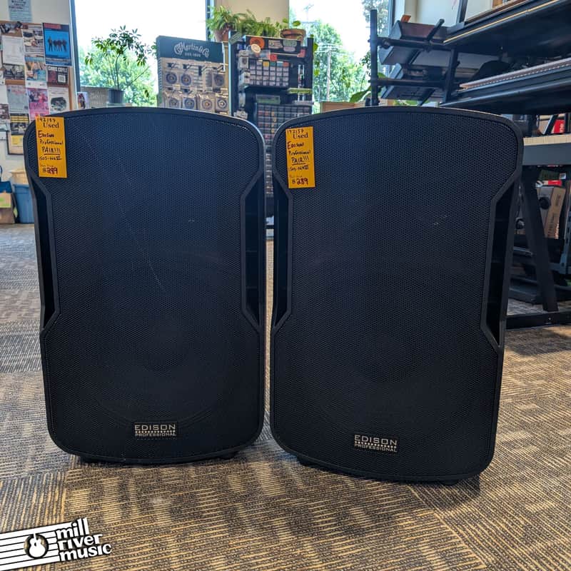 Edison Professional Speakers PAIR - ACT 1505 MkVI - Used image 1