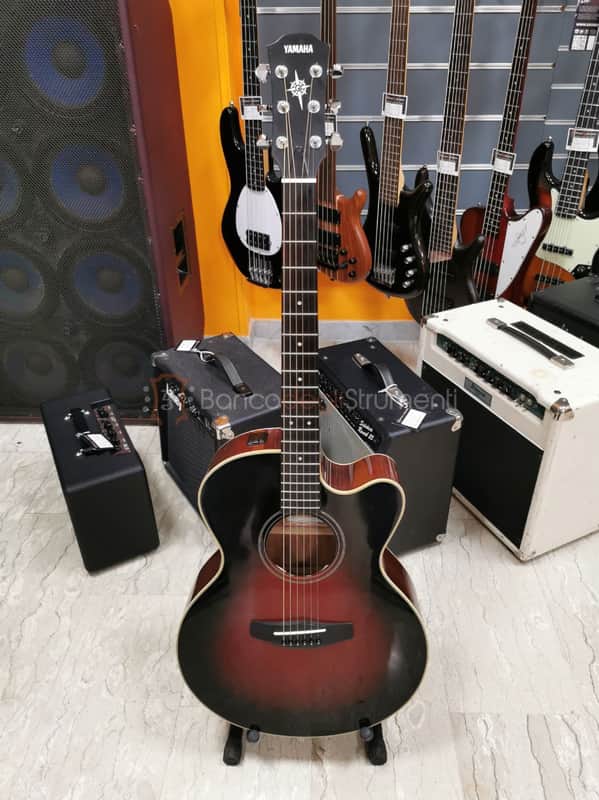Yamaha CPX 5 VS Acoustic guitar with original preamp | Reverb