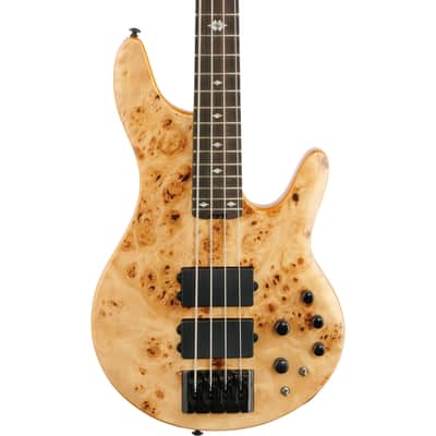 Michael Kelly Pinnacle 4 Electric Bass, Custom Burl, Open Box (Very Good) image 1