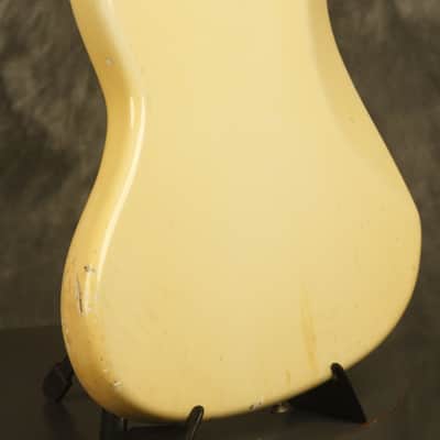 original 1964 Fender JAZZMASTER Olympic White w/matching headstock image 12