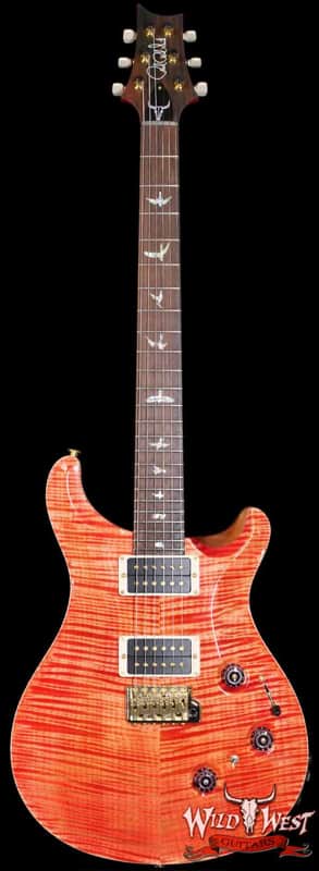 PRS Wild West Guitars 25th Anniversary Limited Run Wood Library Artist Package Custom 24 Piezo Salmon (Private Stock Color) 8.40 LBS (US Only / No International Shipping) image 1