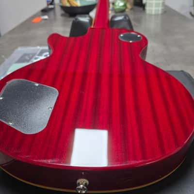 Epiphone 1960's Les Paul Standard 60s BRAND NEW Iced Tea Burst Sunburst Firgured Flame Top Electric Guitar Vintage SlimTaper C Neck Profile image 12