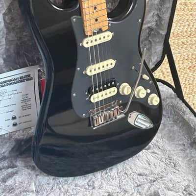 Fender American Elite HSS Stratocaster 2015 - Black image 19
