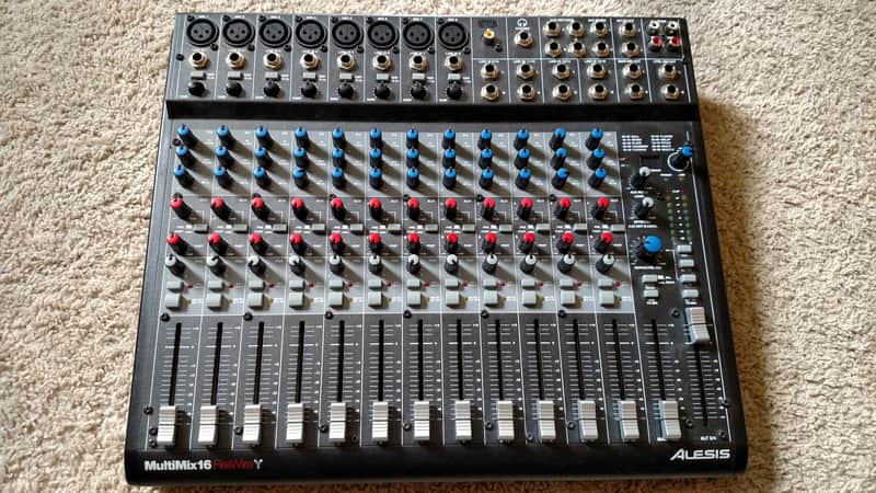 Alesis MultiMix 16 FireWire 16-Channel Mixer image 1