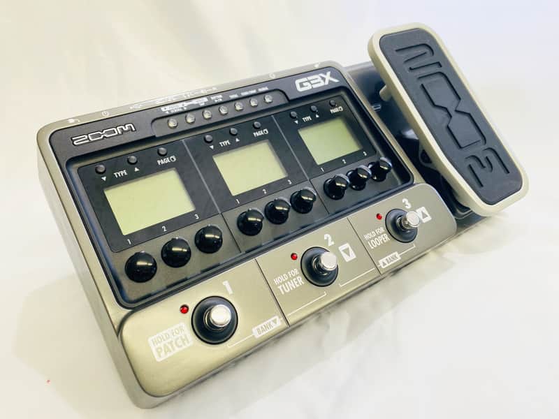 ZOOM G3X Multi-effects unit for guitar with built-in expression pedal image 1