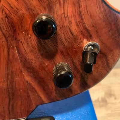 SKR Custom Koa Semi hollow 2018 Natural/Gloss Lacquer image 9