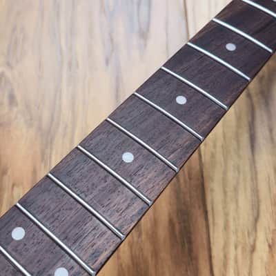Telecaster Compatible Roasted Maple and Rosewood Vintage Guitar Neck – 21 Fret, Unfinished image 7