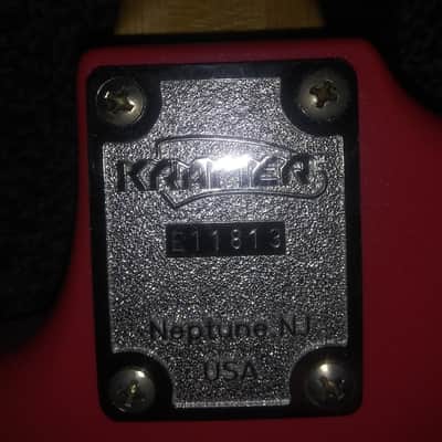 Kramer Pacer Deluxe E Series 1987 Flip Flop Pink image 10