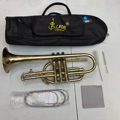 King / H.N. White Cleveland Superior Cornet— Early 1960s — Very Good, Case & Brushes image 1