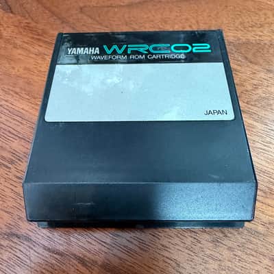 Yamaha WRC02 RX5 PTX-8 Jazz Fusion Waveform Data Cartridge ROM