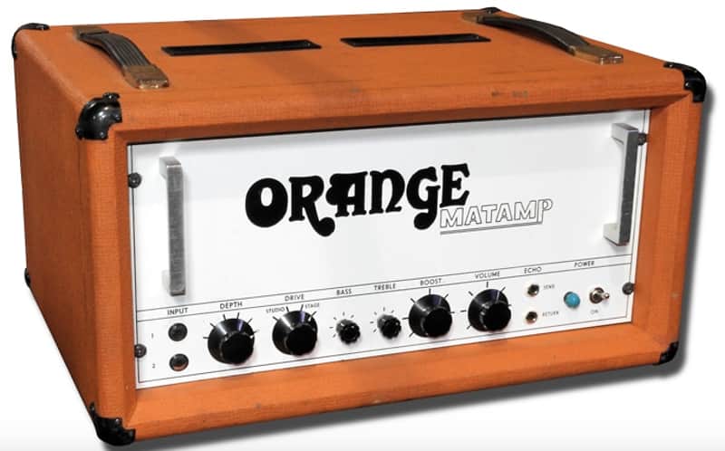 Orange  Matamp 200Watt  Jimmy Page  1969  Orange image 1