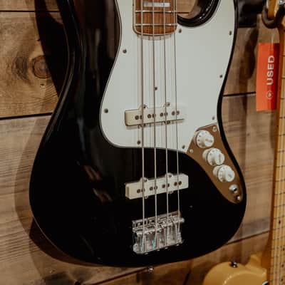 1982 Fender Jazz Bass, Black, w/Original Tweed Case image 2