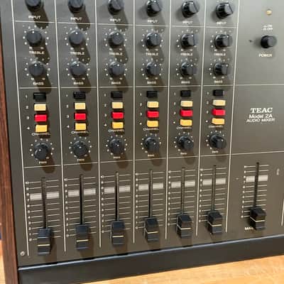 Teac Model 2A Vintage Analog Mixer 6 inputs / Great EQs and Saturation Sound image 2