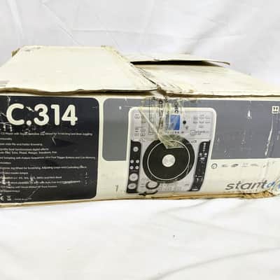 Stanton C.314 DJ Tabletop CD Player With Mp3 Playback Mixer Turntable - Working in Orig. Box image 4