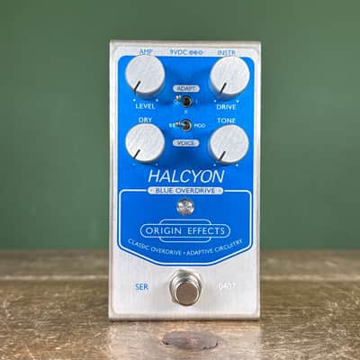 Origin Effects Halcyon Blue Overdrive 2024 - Present - Silver / Blue image 2
