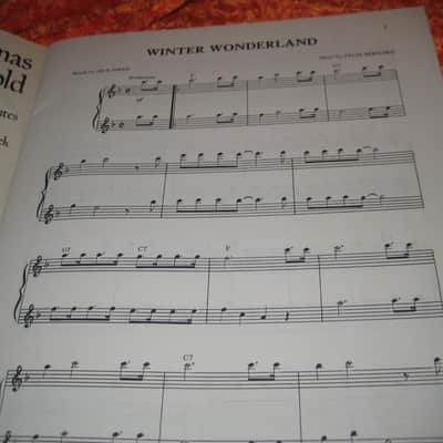 Columbia Publications Christmas Gold Flute and Piano 2 Book Set 65 Pages Vintage from 1975 image 6