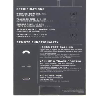 Puma - PMAD3073-15 - Wireless Bluetooth Earbuds - White image 2