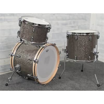 Used Gretsch Brooklyn 4pc Drum Set Twilight Glass - Very Good image 5